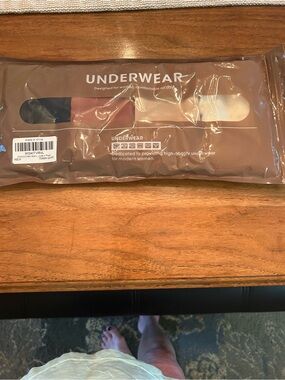 Women’s Briefs 4- Black, Mauve, Cream rose. Brand new.